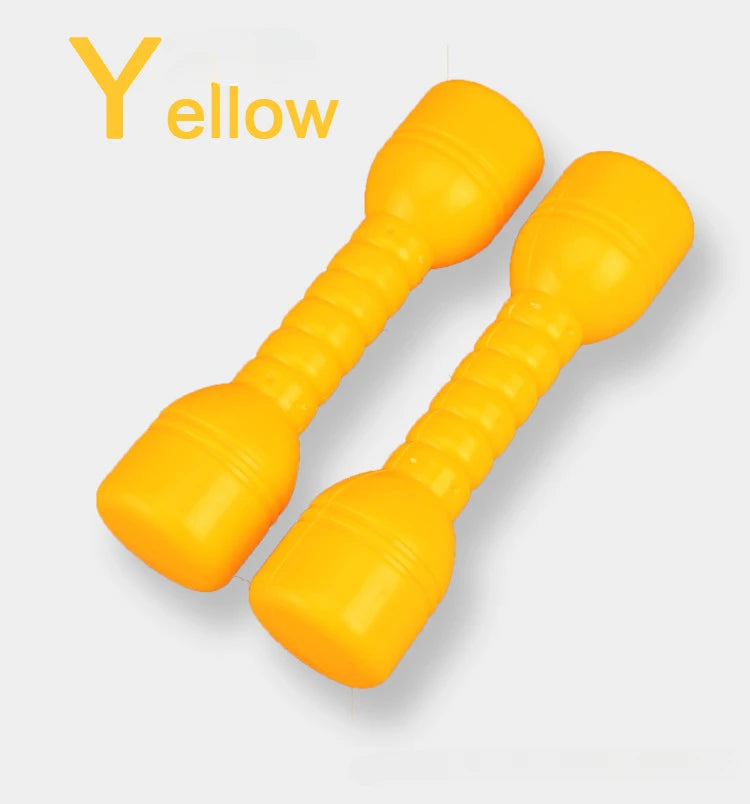 pair Lightweight children's dumbbells baby exercise toys morning