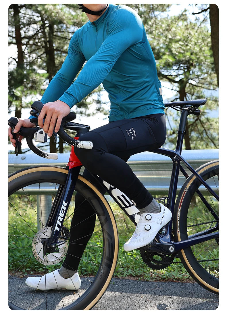 Men's Spring Padded Cycling Bib Tights