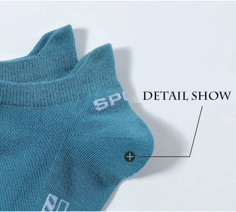 Men's Cotton Trainer Socks, 5 Pairs, image 12 of 22