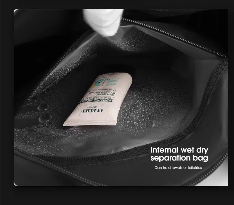 Zipper Large Capacity Oxford Travel Bags Solid Fitness