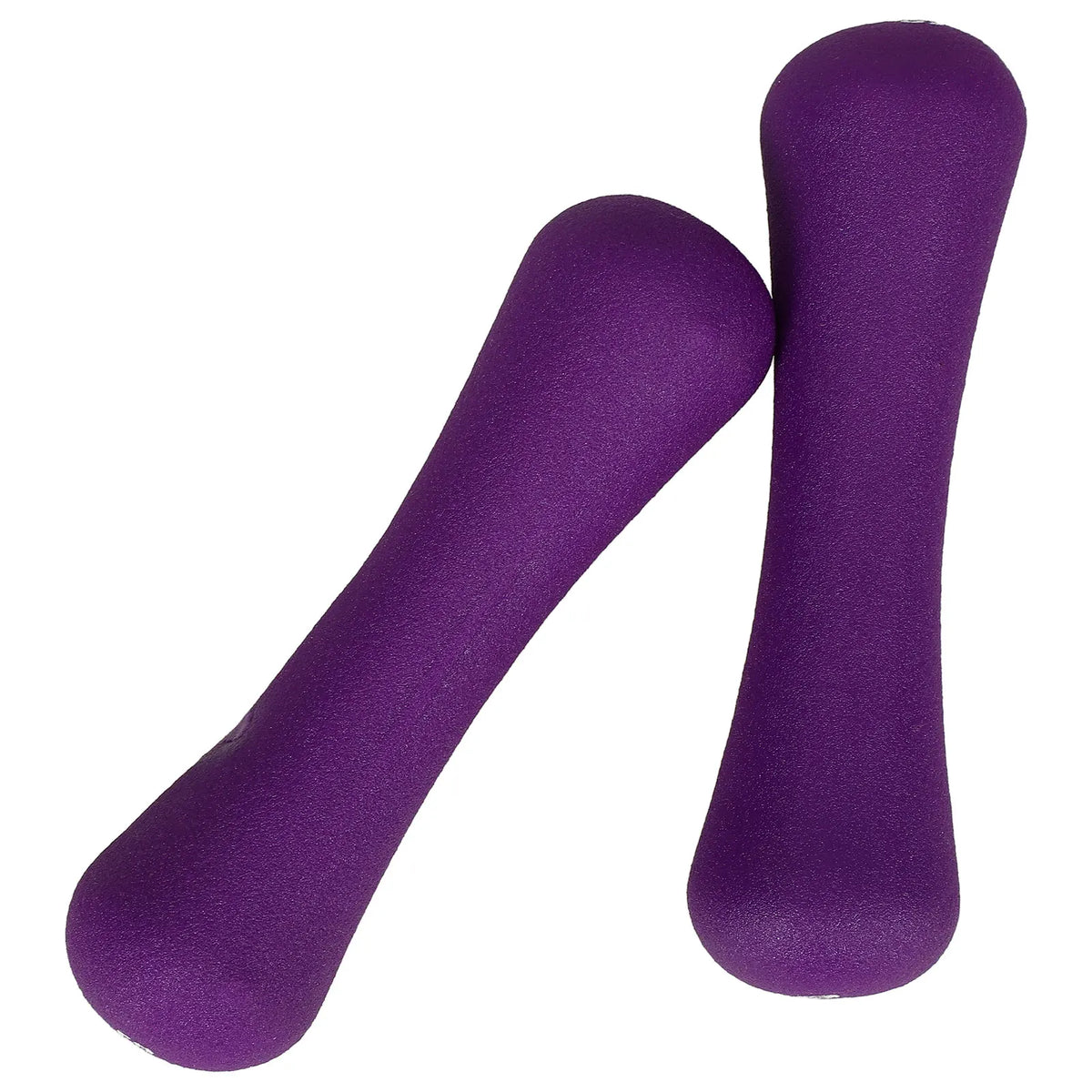 Bone-Shaped Hand Weights, 2 x 0.5kg, Purple, image 5 of 6