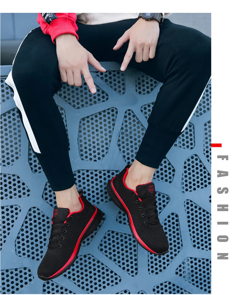 Men Running Shoes Breathable Light Comfortable Men's Casual