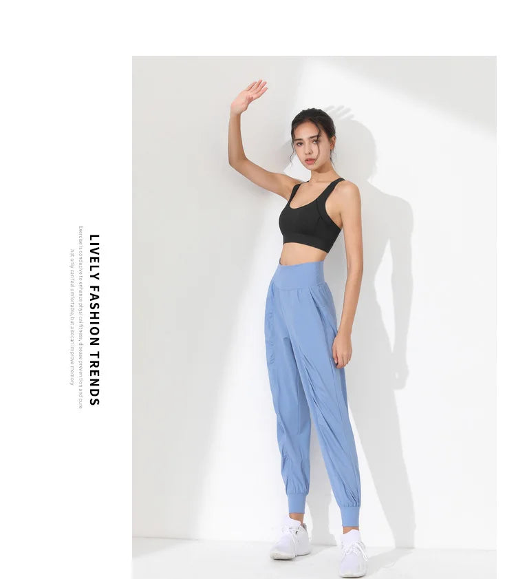 Women's Loose-Fit Cuffed Running Joggers