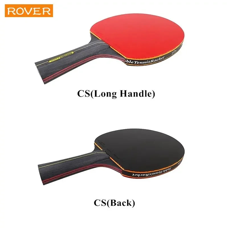 Table Tennis Bats, Set of 2 with Carry Bag
