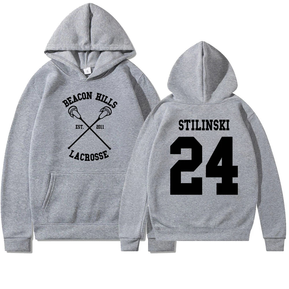 Teen Wolf Hoodies STILINSKI 24 LAHEY 14 MCCALL