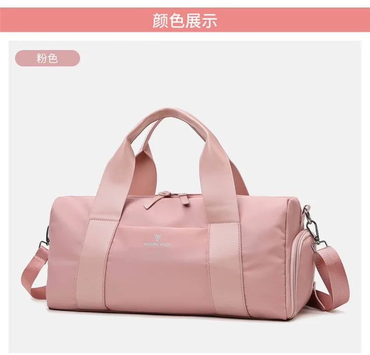 Women's Gym Bag with Separate Shoe Compartment, image 29 of 47