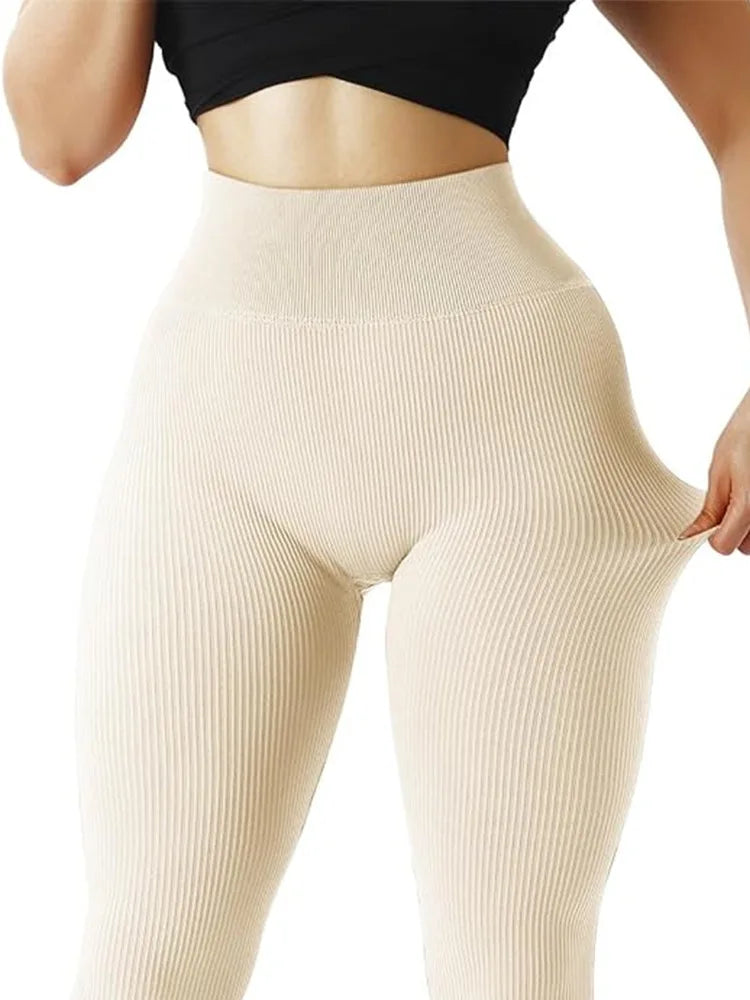 Women's High-Waisted Stretch Gym Leggings