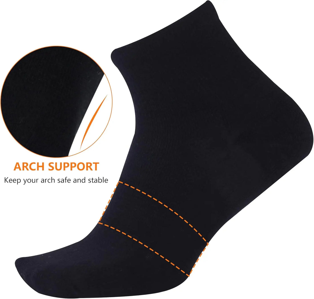 Unisex 65% Merino Ankle Socks, 1, 3 or 4 Pairs