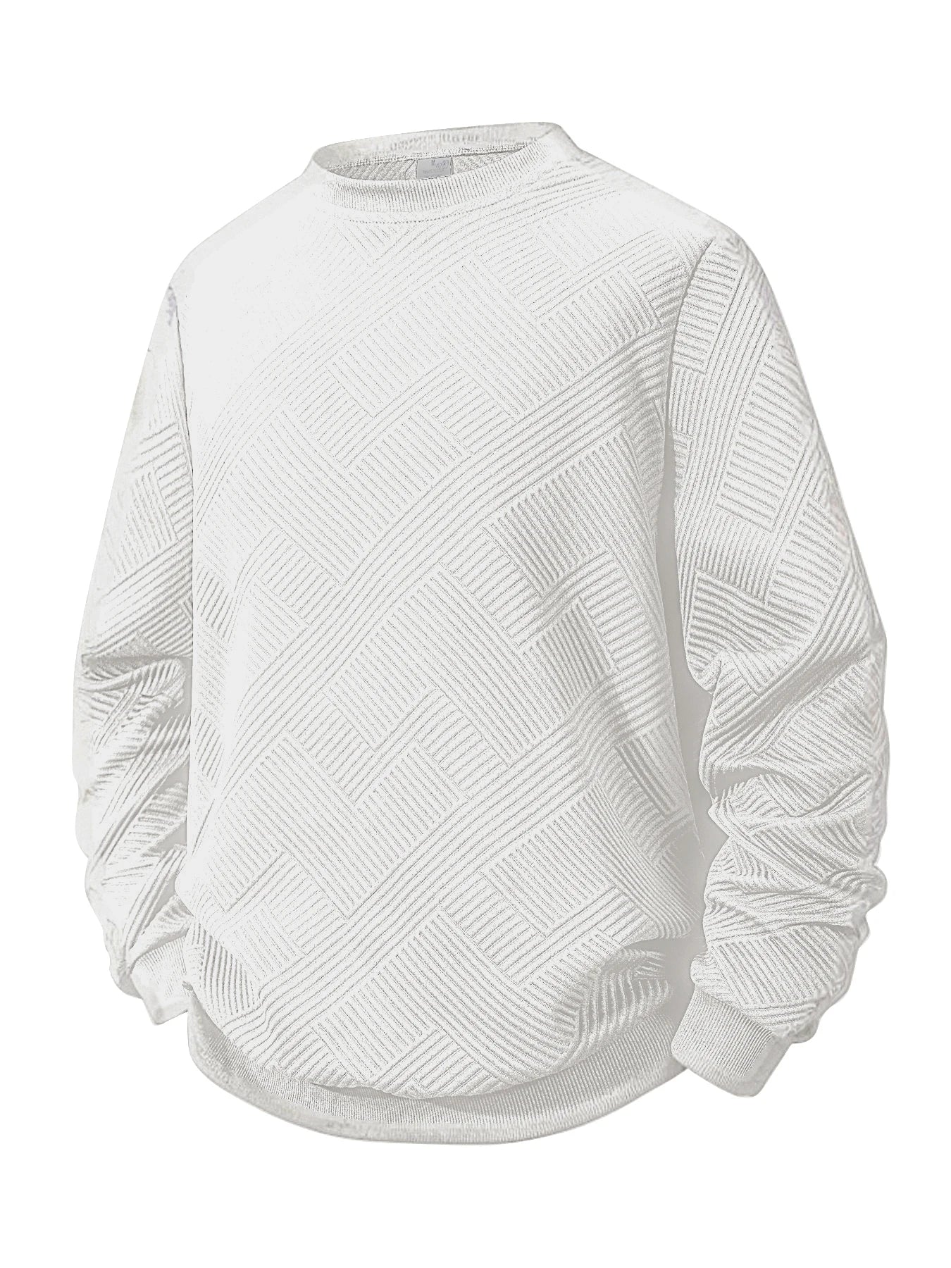 Spring Autumn Men's Casual Pullover Sweater Crew Neck