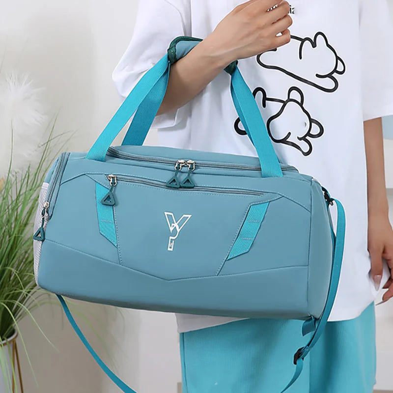 Woman Sports Gym Handbag Waterproof Fitness Training Bag