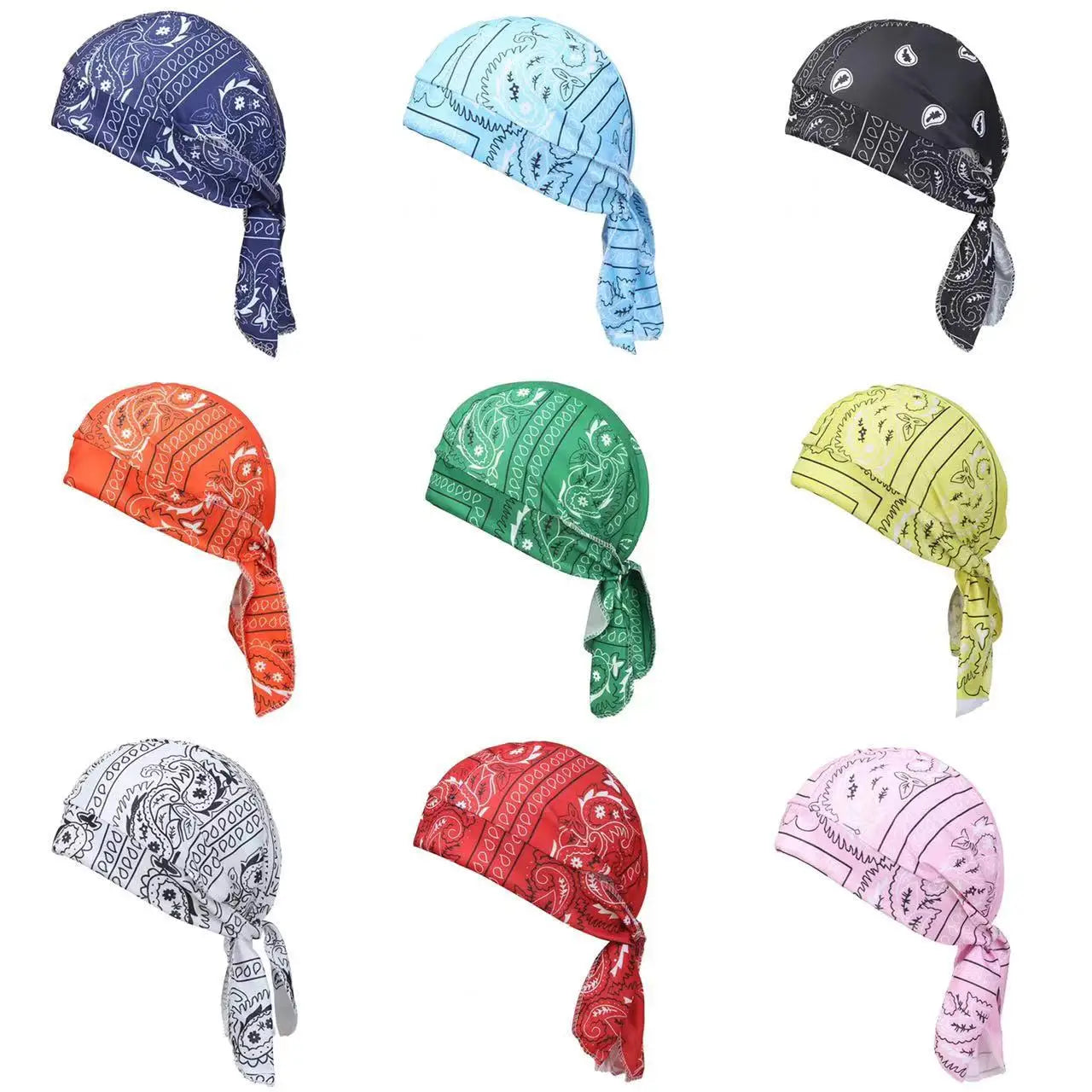 Men's Bandana Scarf Cycling Headscarf Handkerchief Head Outdoor