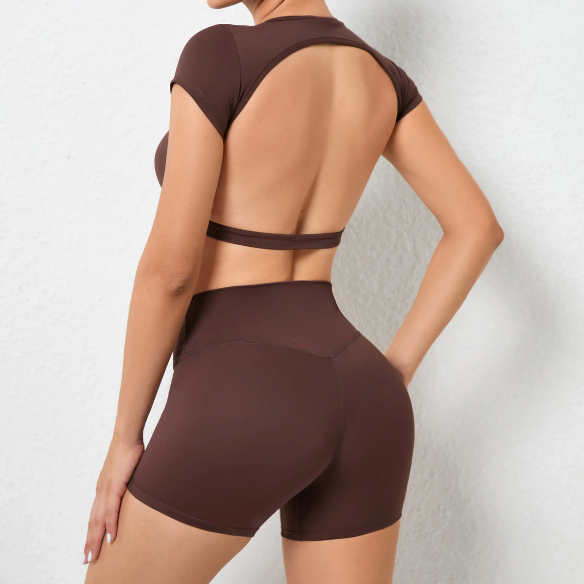 Women's Matching 2-Piece Yoga and Gym Set, image 37 of 38