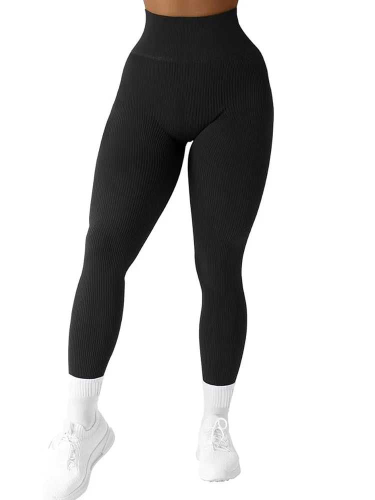 Women's High-Waisted Stretch Gym Leggings