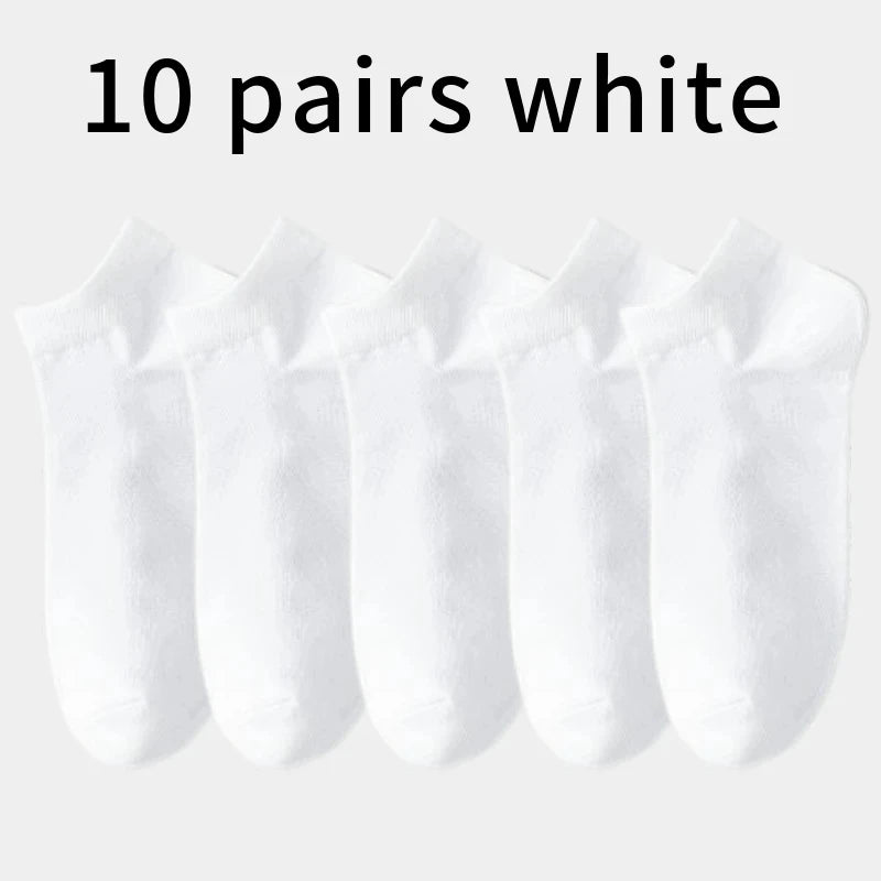 Men's Breathable Cotton Ankle Socks