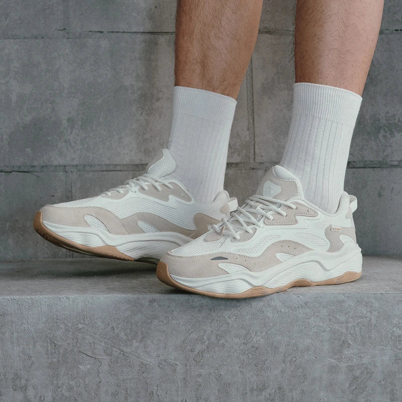 Xtep Casual Shoes Men 2024 Summer Comfortable Fashion