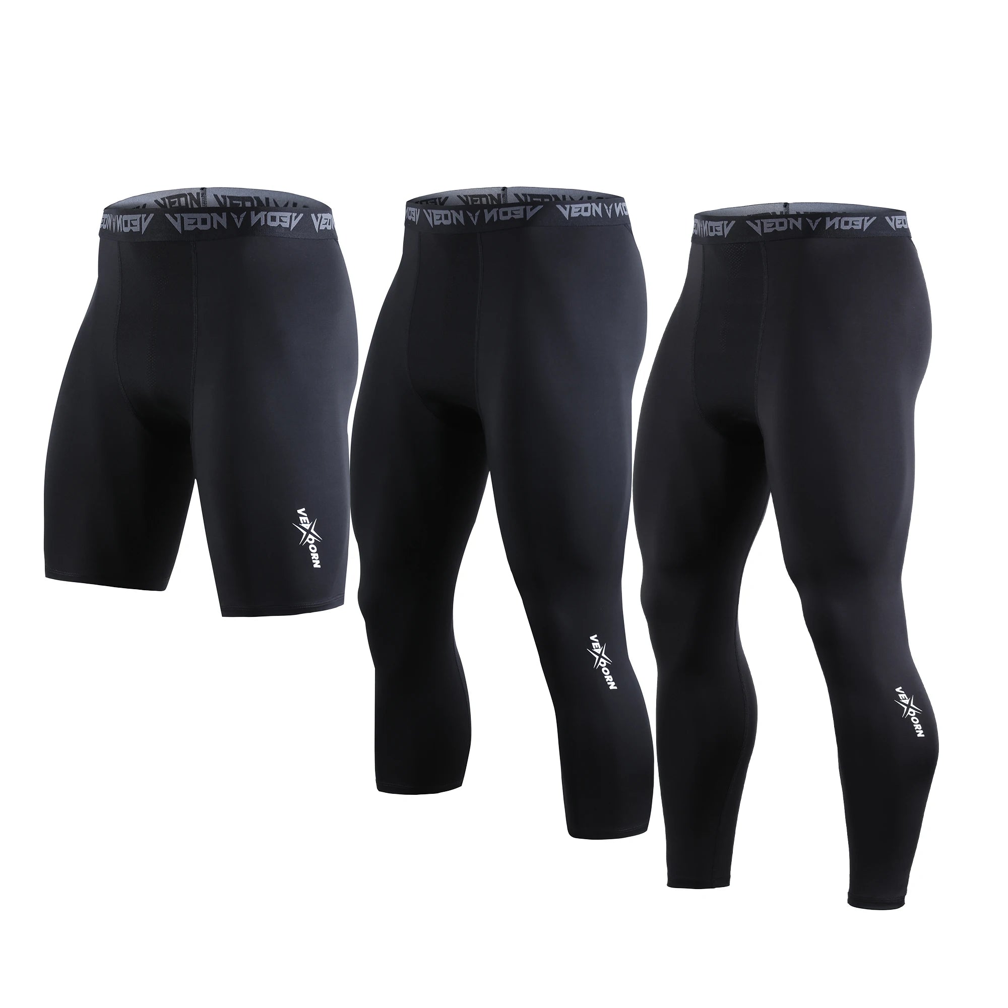 Mens Compression Pants Tights Cool Dry Leggings Sports
