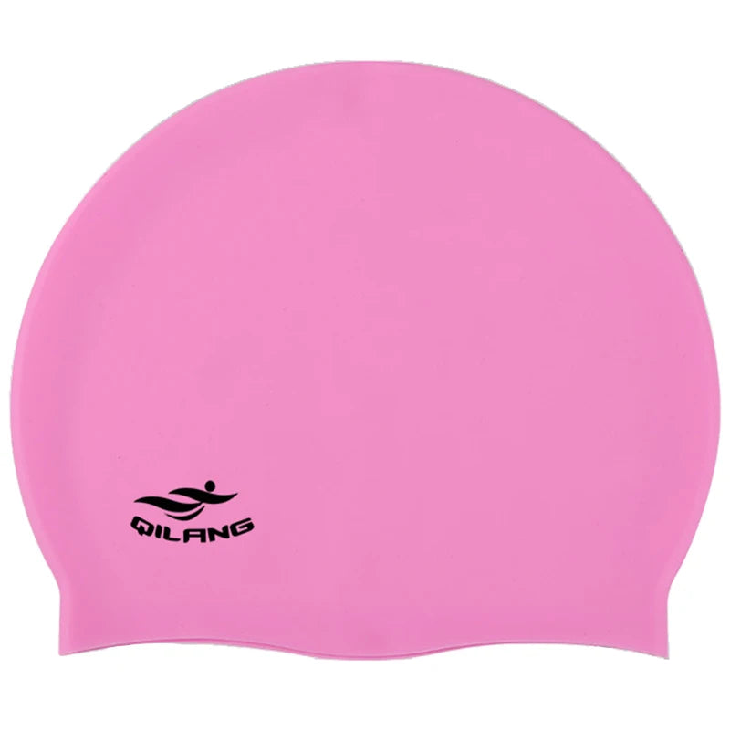 No Fog Head Silicone High-quality Swimming Cap Adults