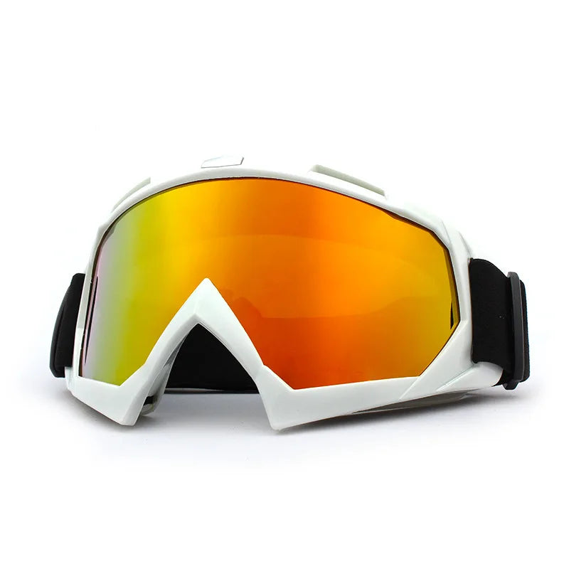 Windproof Anti-Fog Ski and Motorcycle Goggles