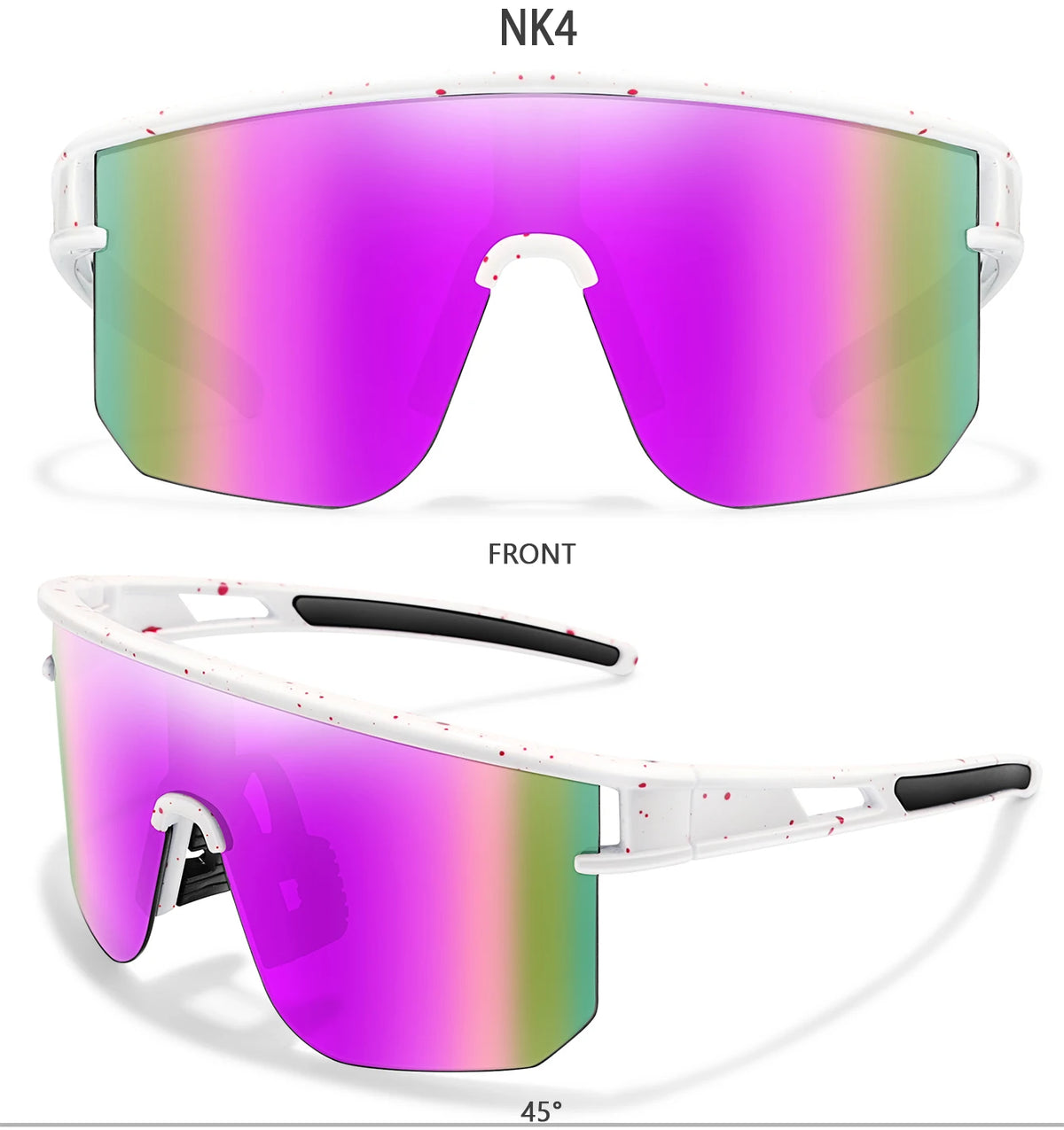 Kids' Flexible Cycling Sunglasses, Ages 3-8, image 14 of 31