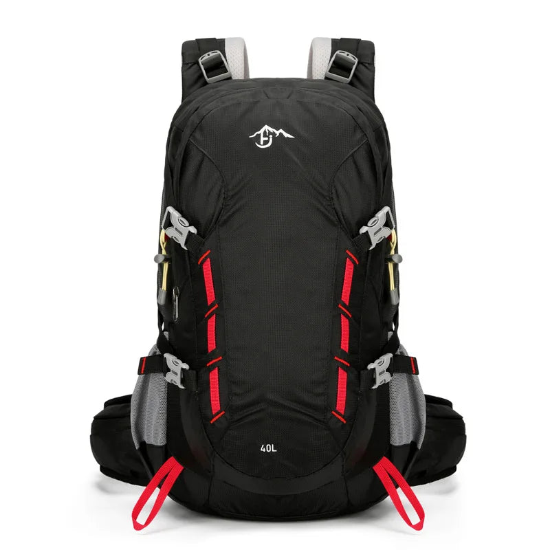 Outdoor Travel Hiking Backpack 30-40L Rainproof Nylon Cover