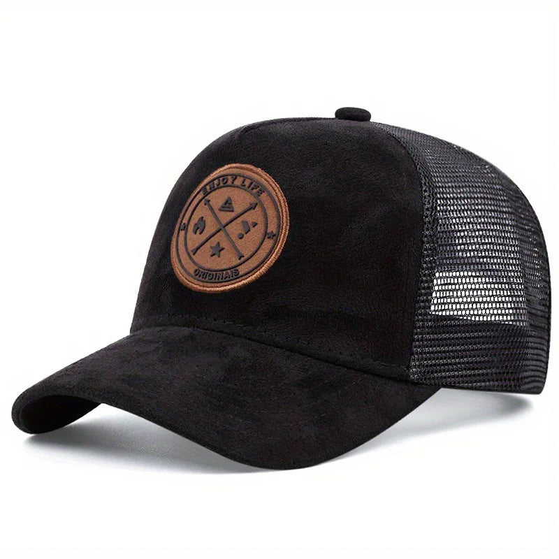 Unisex Enjoy Life Letter Patch Baseball Cap, image 14 of 14