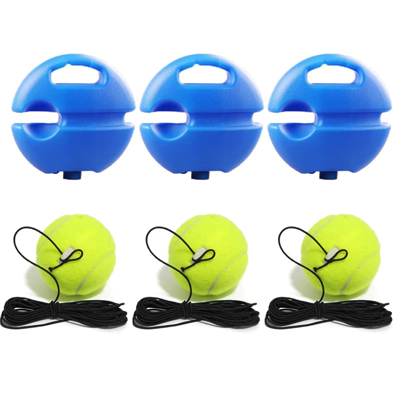 Heavy Duty Tennis Training Aids Base Elastic Rope