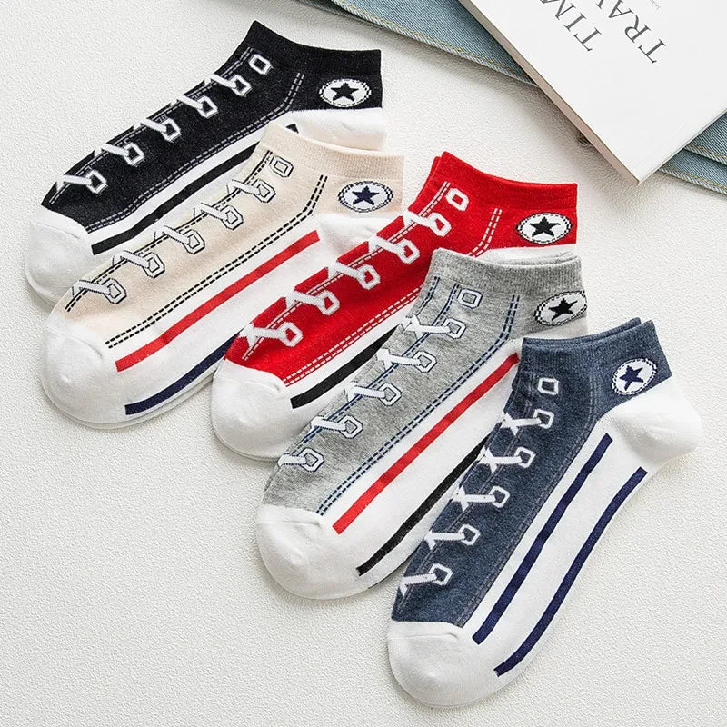 Men's Breathable Cotton Ankle Socks