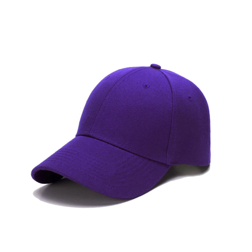 Fashion Candy Color Kids Baseball Cap Sun Protection