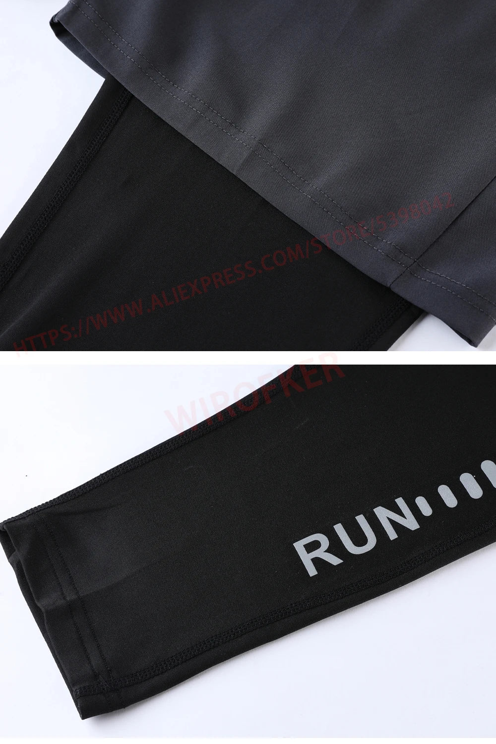 Men's 2-in-1 Double-Layer Running Trousers, image 18 of 20