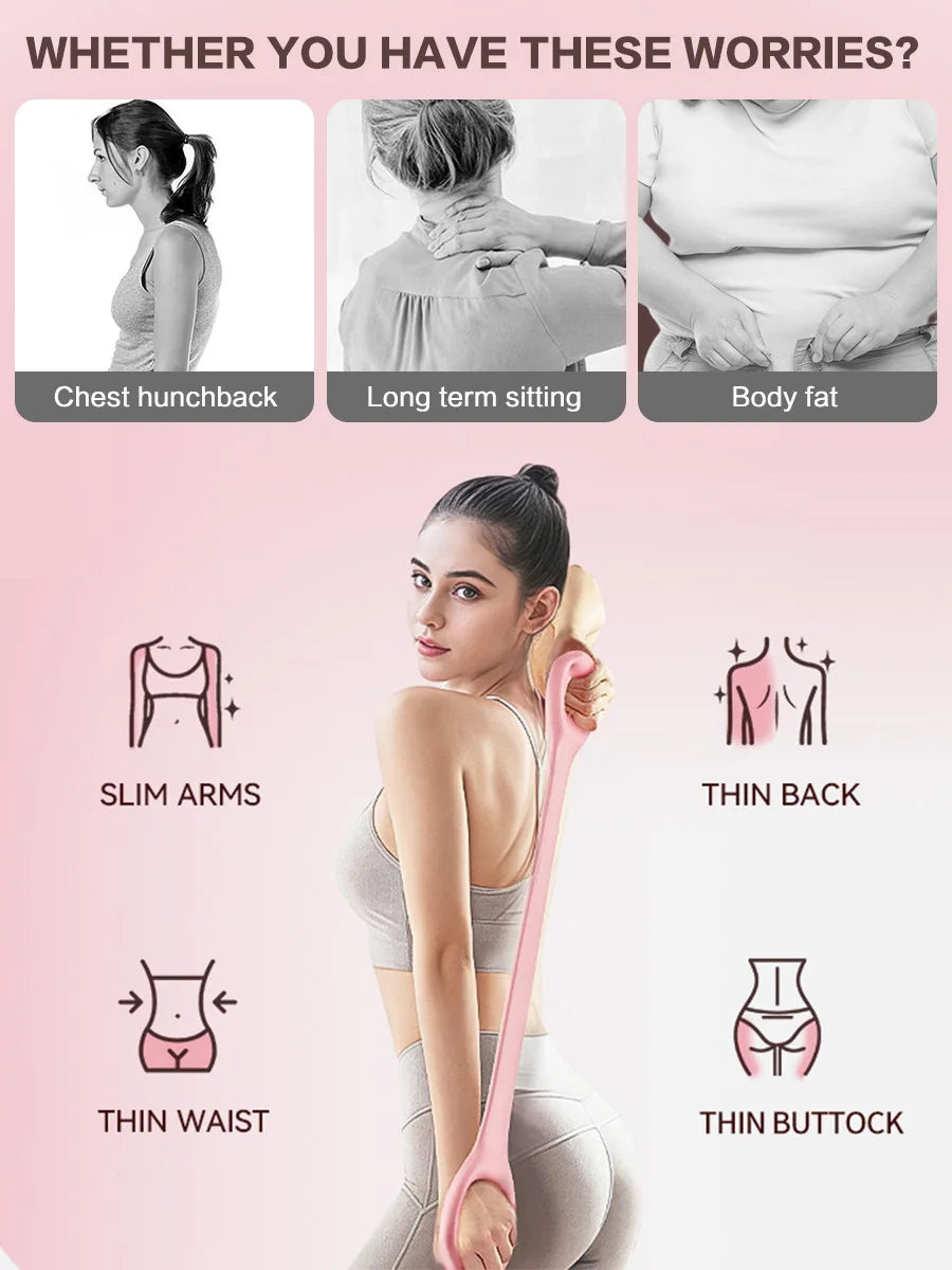 8 Resistance Bands, Arm Back Shoulder Exercise Elastic