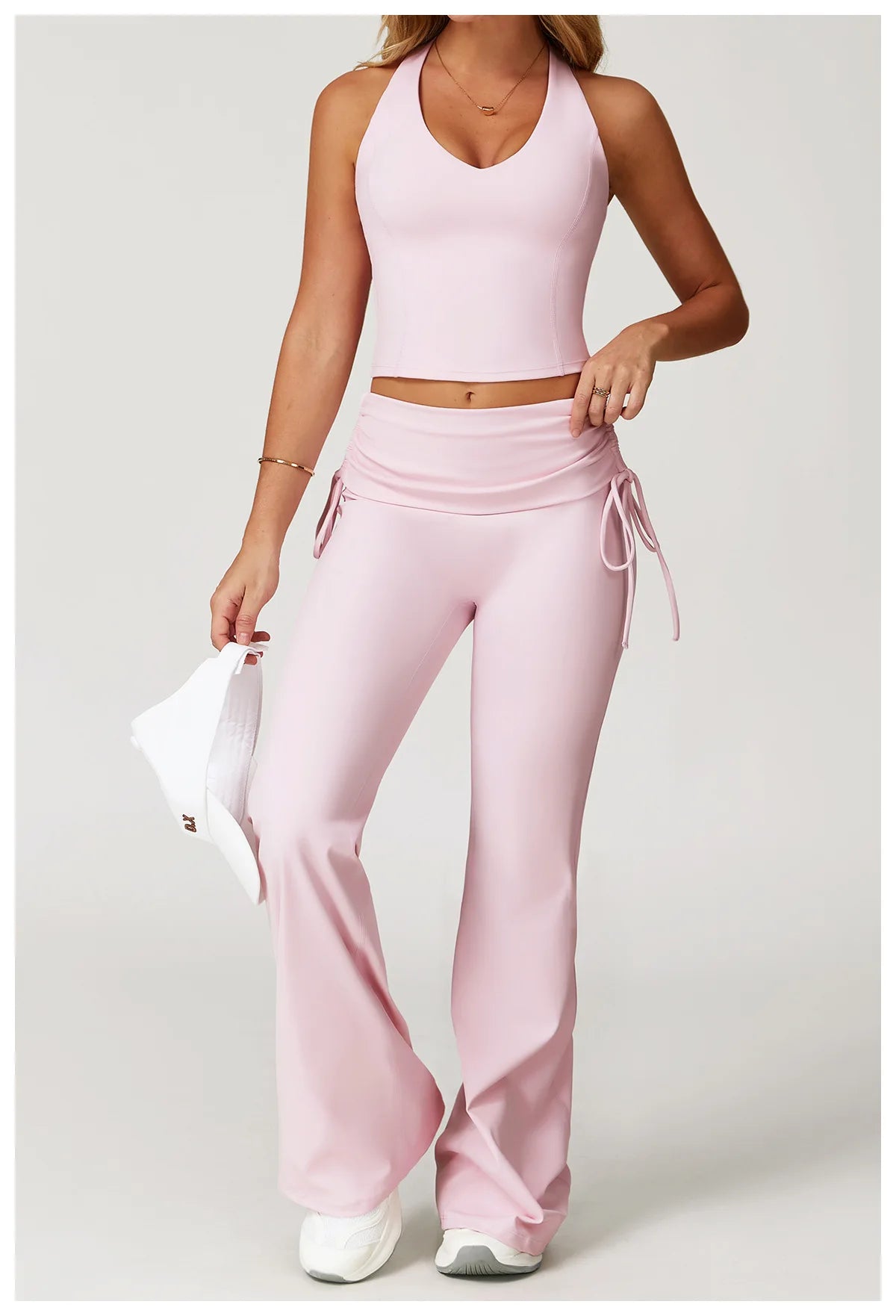 Women's Sports Bra and Bottoms Yoga Set, image 18 of 44