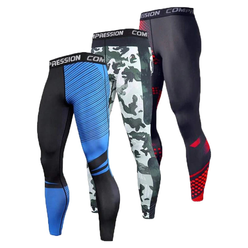 Men's Compression Pants Men Sportswear Training Legging Gym