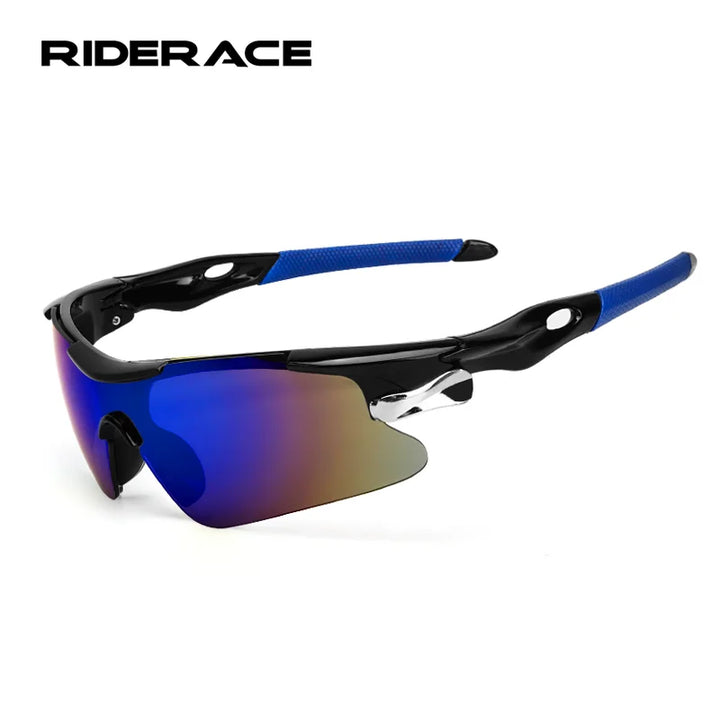 RIDERACE Men's Wraparound Cycling Sunglasses