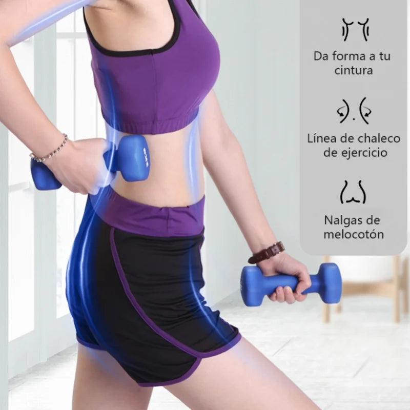 Non-Slip Fitness Dumbbell, 2kg, 2.5kg or 3kg