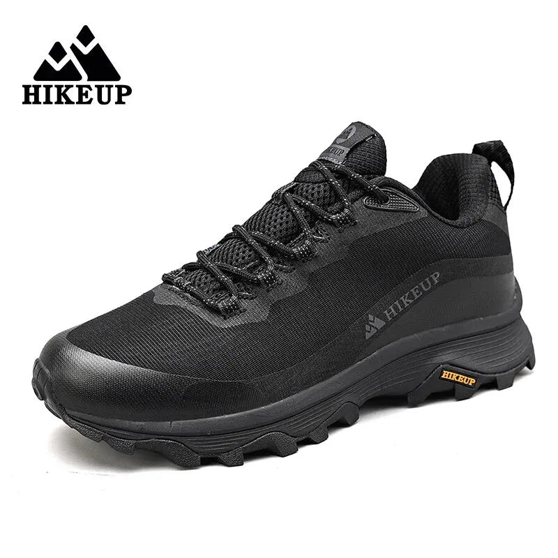 HIKEUP Outdoor Running Shoes Men Women Anti-skid Hiking