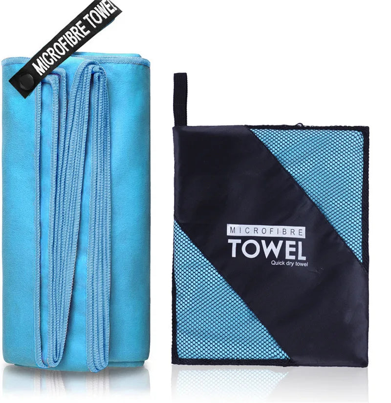 Quick-Drying Sports Towel 40x80/80x160CM Blue Grey Green Orange