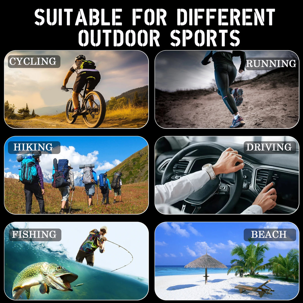 Unisex Polarised Cycling Glasses, 10 Colours, image 12 of 21