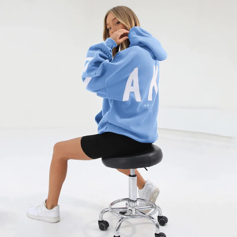 2024 New European American Fashion Printed Thickened Versatile