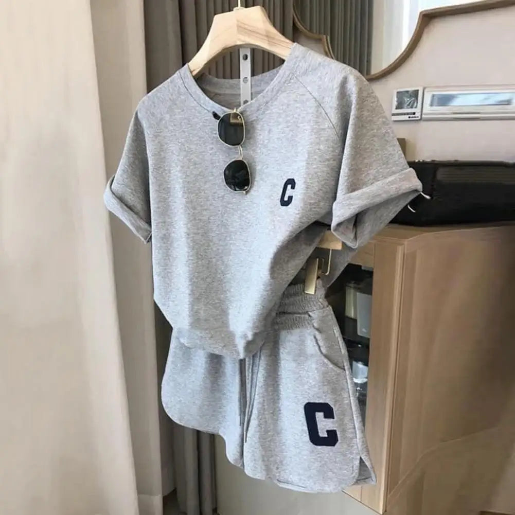 Women's Summer T-Shirt and Shorts Set, image 6 of 7