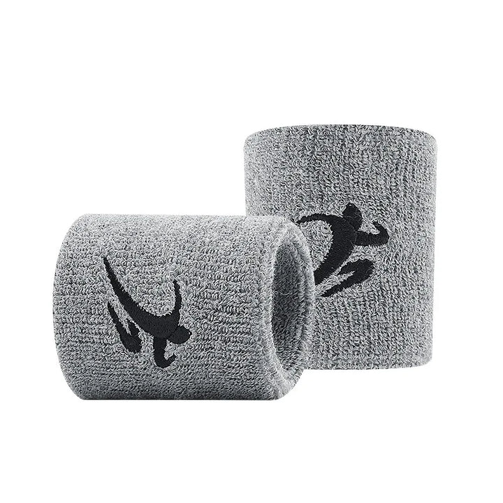 Unisex Terry Knit Sports Wristbands, Pair