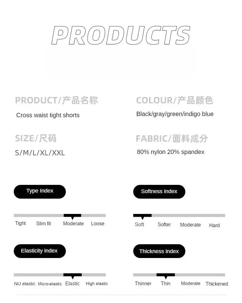 Compression Shorts Men Running Tights Women Workout Short