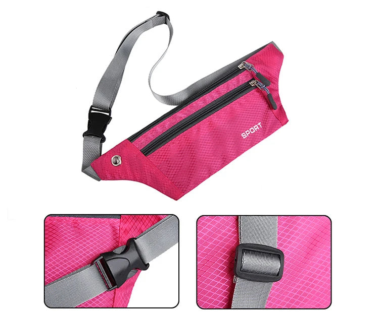 Unisex Nylon Waist and Chest Bag for Running, image 10 of 23
