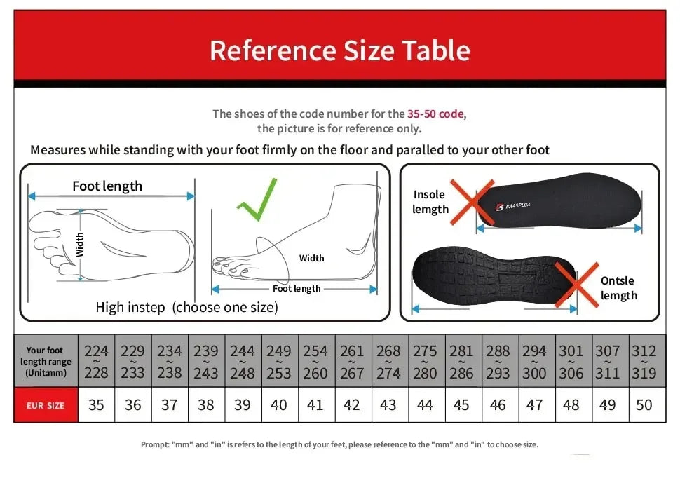 Baasploa Lightweight Running Shoes Men 2022 Men's Designer