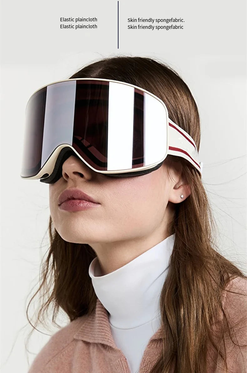 Unisex Anti-Fog Ski and Snowboard Goggles, image 8 of 30
