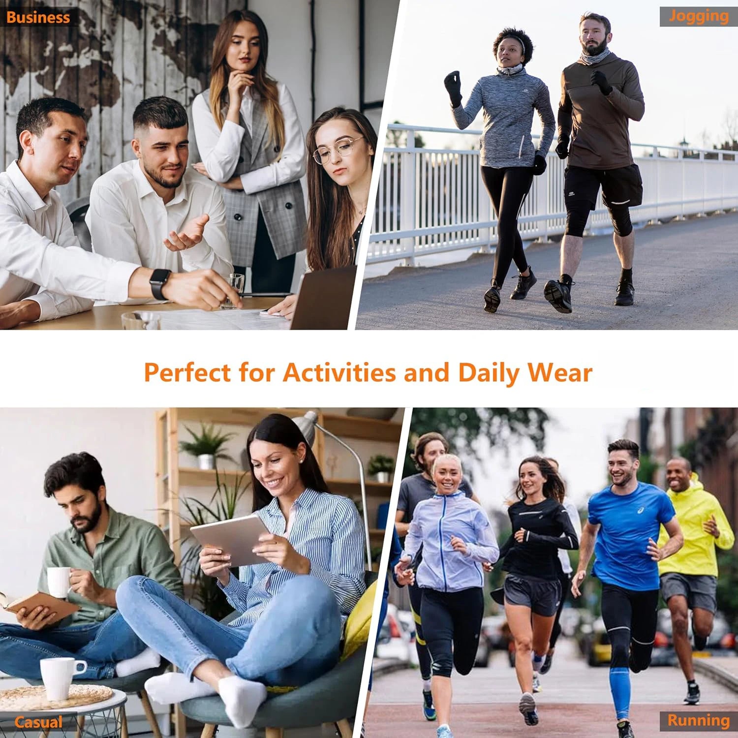 65% Merino Wool Ankle Socks Men Women Merino