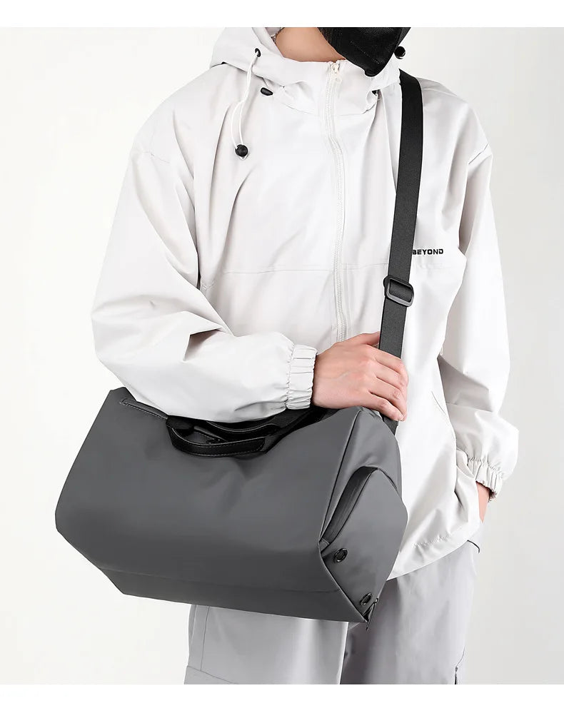 Zipper Large Capacity Oxford Travel Bags Solid Fitness