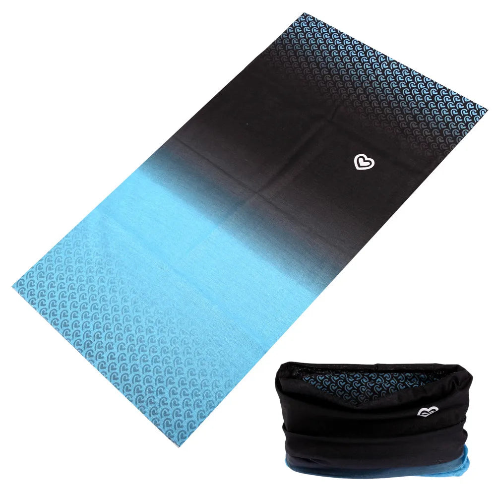 Unisex Gradient Print Bandana Neck Gaiter