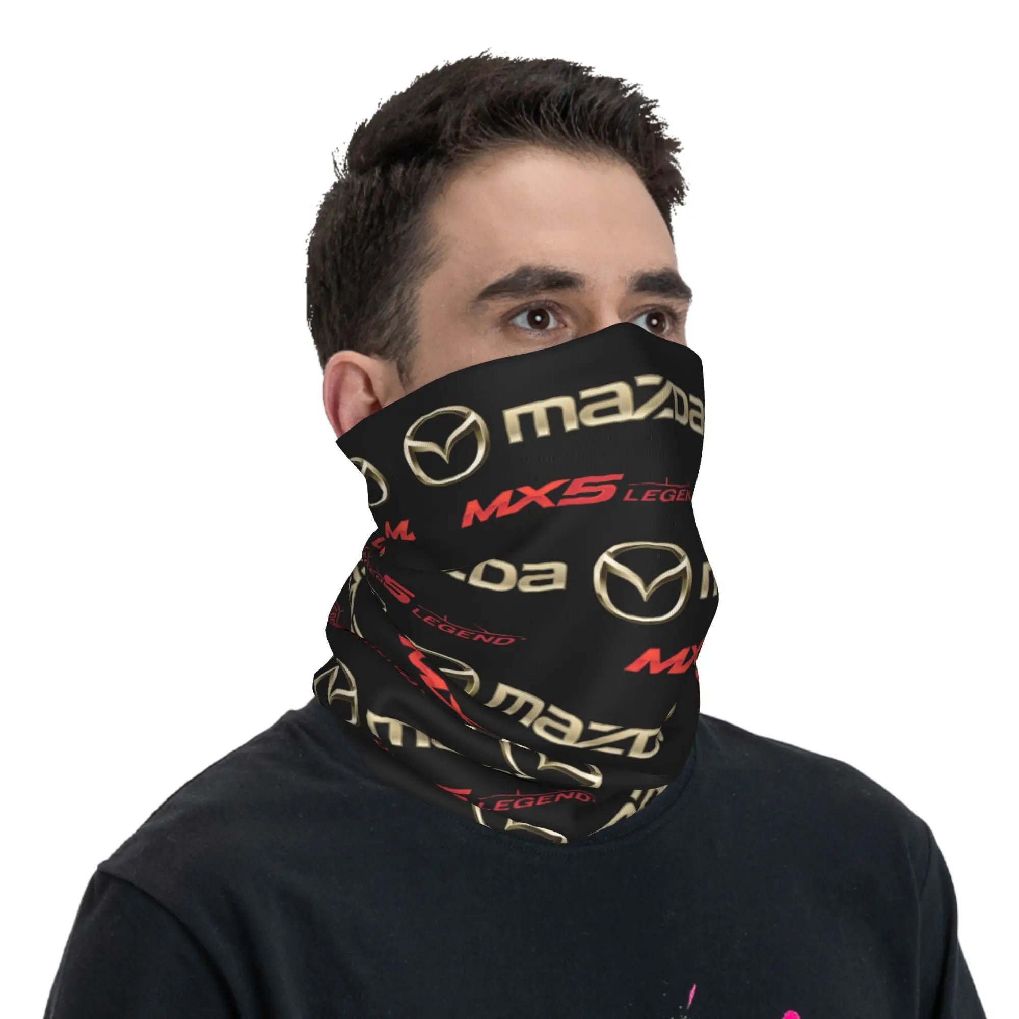 Custom M-Mazdas MX-5 Bandana Neck Gaiter Hiking Cycling