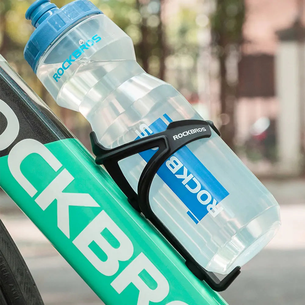 ROCKBROS Cycling Water Bottle+Water Bottle Holder 2-Piece Set