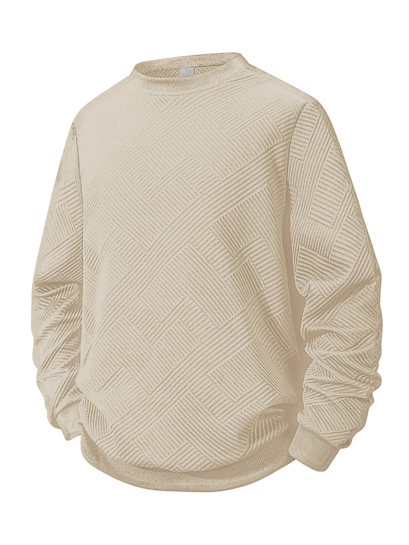 Spring Autumn Men's Casual Pullover Sweater Crew Neck